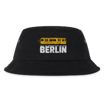 Berlin Tram Graphic - Kids’ Bucket Hat - black - Front