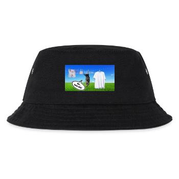 Puppy hanging to hang out - Kids’ Bucket Hat - black - Front