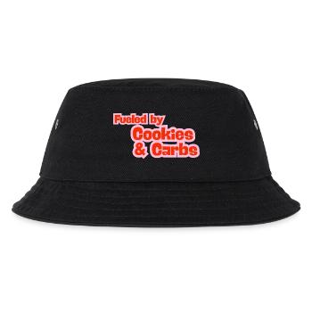 Fueled by Cookies & Carbs - Kids’ Bucket Hat - black - Front