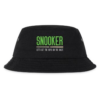 Snooker – Lasst uns die Jungs auf die Bühne bringen - Kinder Bucket Hat - Schwarz - Vorne