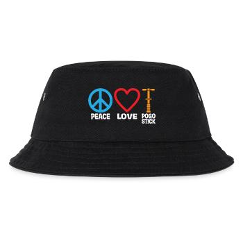  Pogo Stick Jumper Bouncing Champion Pogo Stick - Kids’ Bucket Hat - black - Front