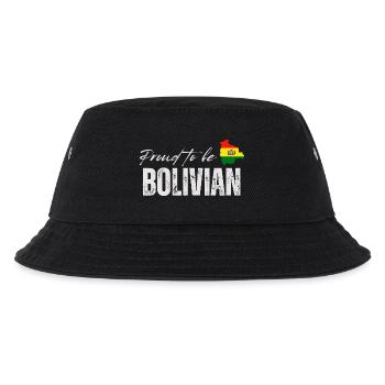 Fier des Boliviens, j’aime la Bolivie - Bob Enfant - noir - Devant