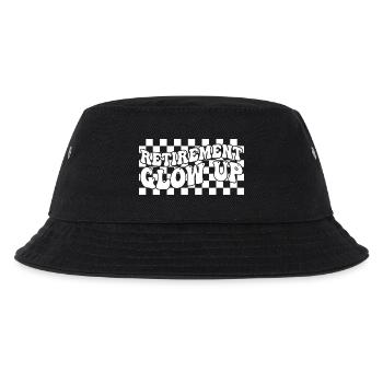 Retirement Glow Up Retraite Retro Damier - Bob Enfant - noir - Devant