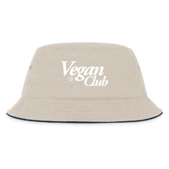 Vegan Club - Bob Enfant - blanc cassé/bleu marine - Devant