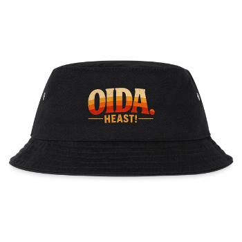 Oida heast Retro Sunset Typographe - Bob Enfant - noir - Devant