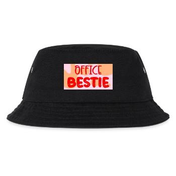 Office Bestie - Kids’ Bucket Hat - black - Front