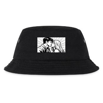 love in motion - Kinder Bucket Hat - Schwarz - Vorne