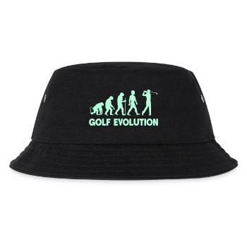 Golf Evolution Silhouettes - Kids’ Bucket Hat - black - Front