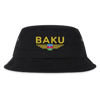 T-Shirt Bakou – Pour les fans de la capitale - Bob Enfant - noir - Devant