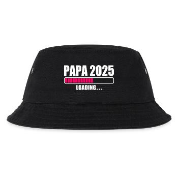 Papa 2025 - Kids’ Bucket Hat - black - Front