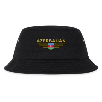 Aserbaidschan Design – Für Fans & Reisende - Kinder Bucket Hat - Schwarz - Vorne