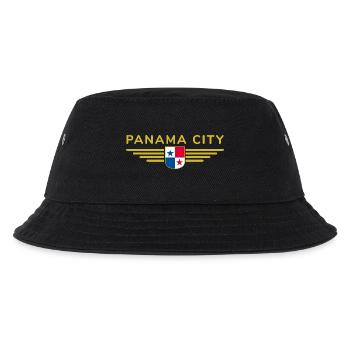 Conception de t-shirt Panama City - Bob Enfant - noir - Devant