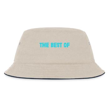 OMA. MUTTERTAG. ALLES GUTE ZUM OMA-TAG. ICH LIEBE DICH - Kinder Bucket Hat - Natur/Navy - Vorne