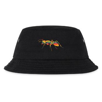 Farbige Ameise - Kinder Bucket Hat - Schwarz - Vorne