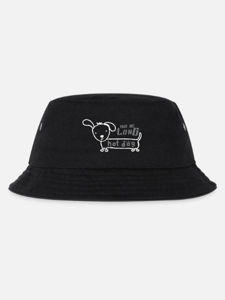 Hunde - Kinder Bucket Hat - Schwarz