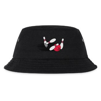 Fast Bowling Throw - Kids’ Bucket Hat - black - Front