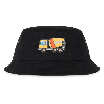 Béton malaxeur cadeau camion cadeau enfants motif - Bob Enfant - noir - Devant