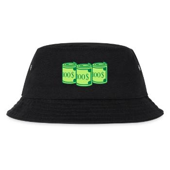 A lot of $ 100 - Kids’ Bucket Hat - black - Front
