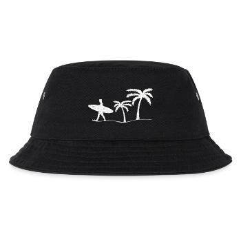 Surfer Surfen - Kinder Bucket Hat - Schwarz - Vorne