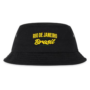 Rio de Janeiro Brésil Lettrage jaune - Bob Enfant - noir - Devant