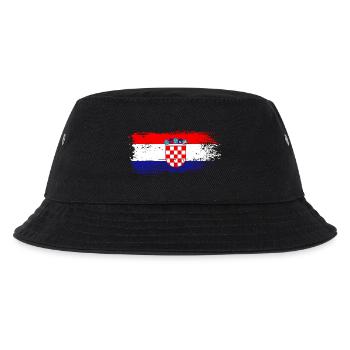 Drapeau de la Croatie - Bob Enfant - noir - Devant