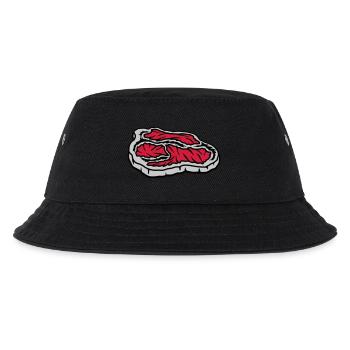 Steak saftig blutig Grillmeister - Kinder Bucket Hat - Schwarz - Vorne