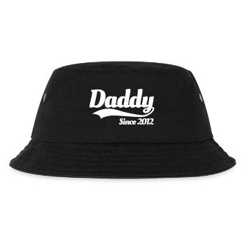 Father Father's Day Child Best Father, Daddy since 2012 - Kids’ Bucket Hat - black - Front