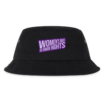 womens rights Feminist Zitat - Kinder Bucket Hat - Schwarz - Vorne