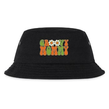 Retro Groovy Mommy Matching Family Baby Shower - Bob Enfant - noir - Devant