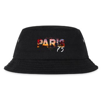 Paris Skyline Découpe 75 - Bob Enfant - noir - Devant
