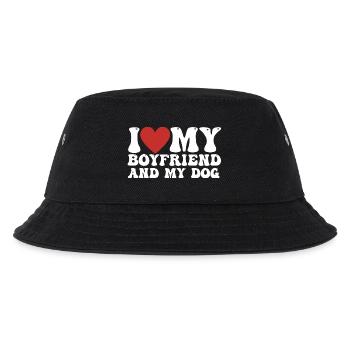 I love my Boyfriend and my Dog - Bob Enfant - noir - Devant