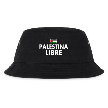 palestina libre - Kinder Bucket Hat - Schwarz - Vorne