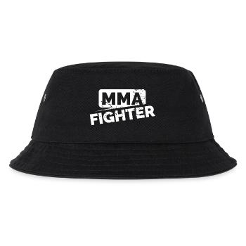 MMA Fighter Martial Artist Gym Training Logo icon - Kids’ Bucket Hat - black - Front
