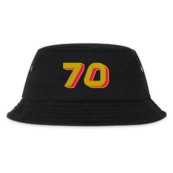 70. 70 ANS. 70e ANNIVERSAIRE. ANNIVERSAIRE 70 ANS. - Bob Enfant - noir - Devant