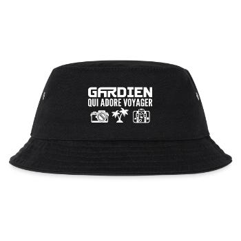 Reisende & Hüter: Leidenschaft & Entdeckung - Kinder Bucket Hat - Schwarz - Vorne