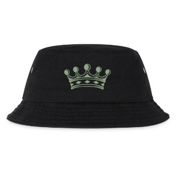 krone - Kinder Bucket Hat - Schwarz - Vorne