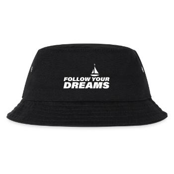 FOLLOW YOUR DREAMS - Kids’ Bucket Hat - black - Front