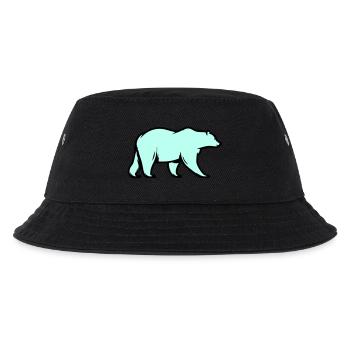 Polar bear - Kids’ Bucket Hat - black - Front