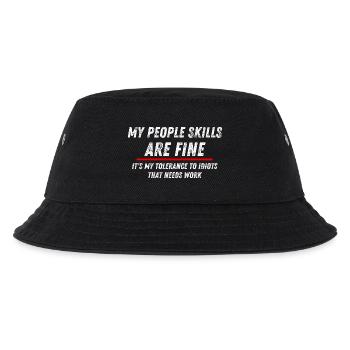 My People Skills Are Fine It s My Tolerance - Bob Enfant - noir - Devant