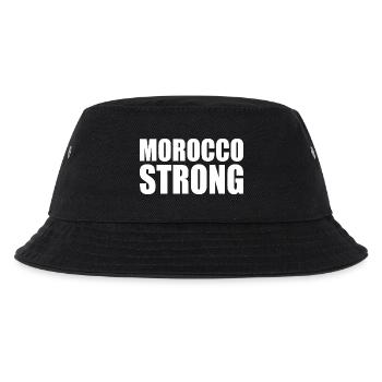 Morocco strong - Kinder Bucket Hat - Schwarz - Vorne