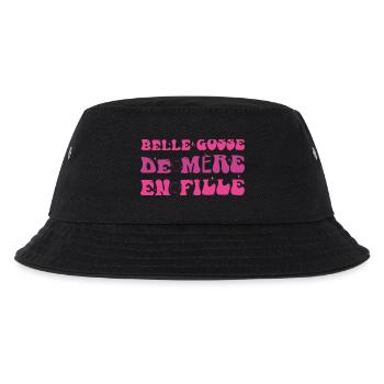 Beautiful kid from mother to daughter - Kids’ Bucket Hat - black - Front