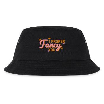 1000094951 - Kinder Bucket Hat - Schwarz - Vorne