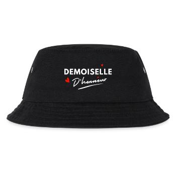 Brautjungfernherzen - Brautgeschenk - Kinder Bucket Hat - Schwarz - Vorne