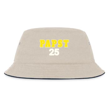 Pope 25 - Kids’ Bucket Hat - ecru/navy - Front