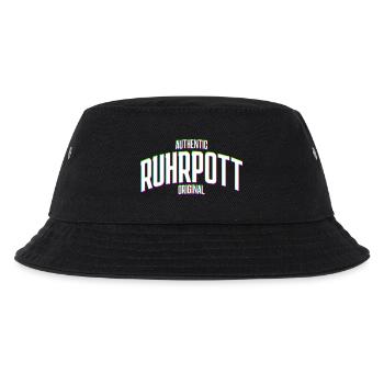 Ruhr Area Ruhrpott Original Glitch effect - Kids’ Bucket Hat - black - Front