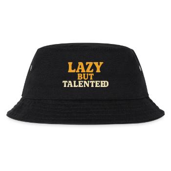 Lazy But Talented - Kids’ Bucket Hat - black - Front