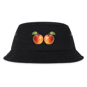 Apple 2 - Kids’ Bucket Hat - black - Front