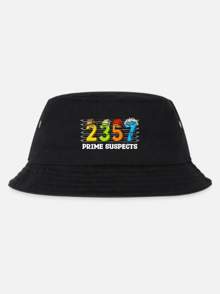 Lustige Mathe-Zahlen - Kinder Bucket Hat - Schwarz