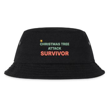 Survivor Christmas Tree - Kids’ Bucket Hat - black - Front