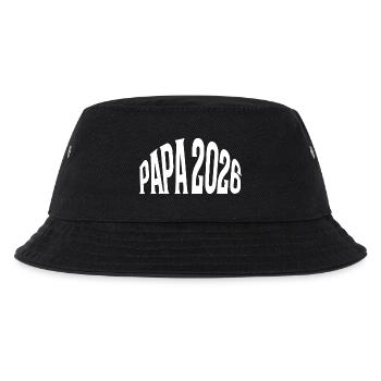 Papa 2026 - Kids’ Bucket Hat - black - Front